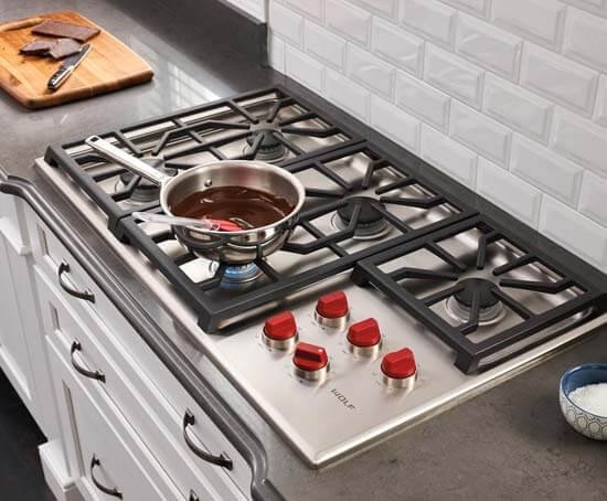 assistência cooktops Wolf